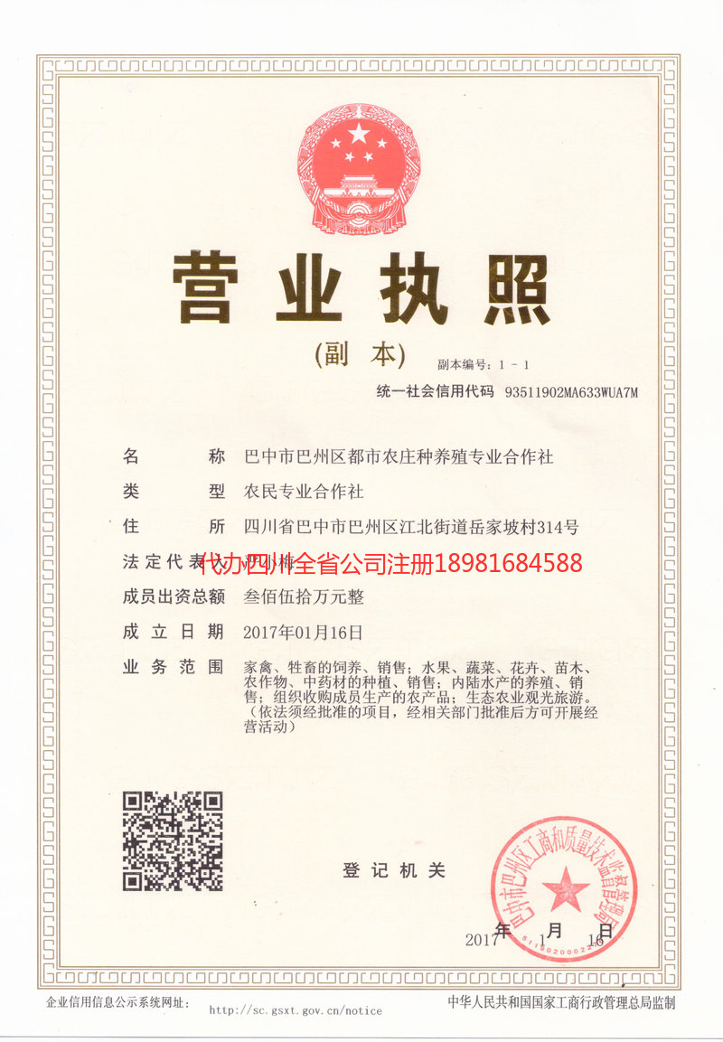 永城永城都市农庄种养殖专业合作社